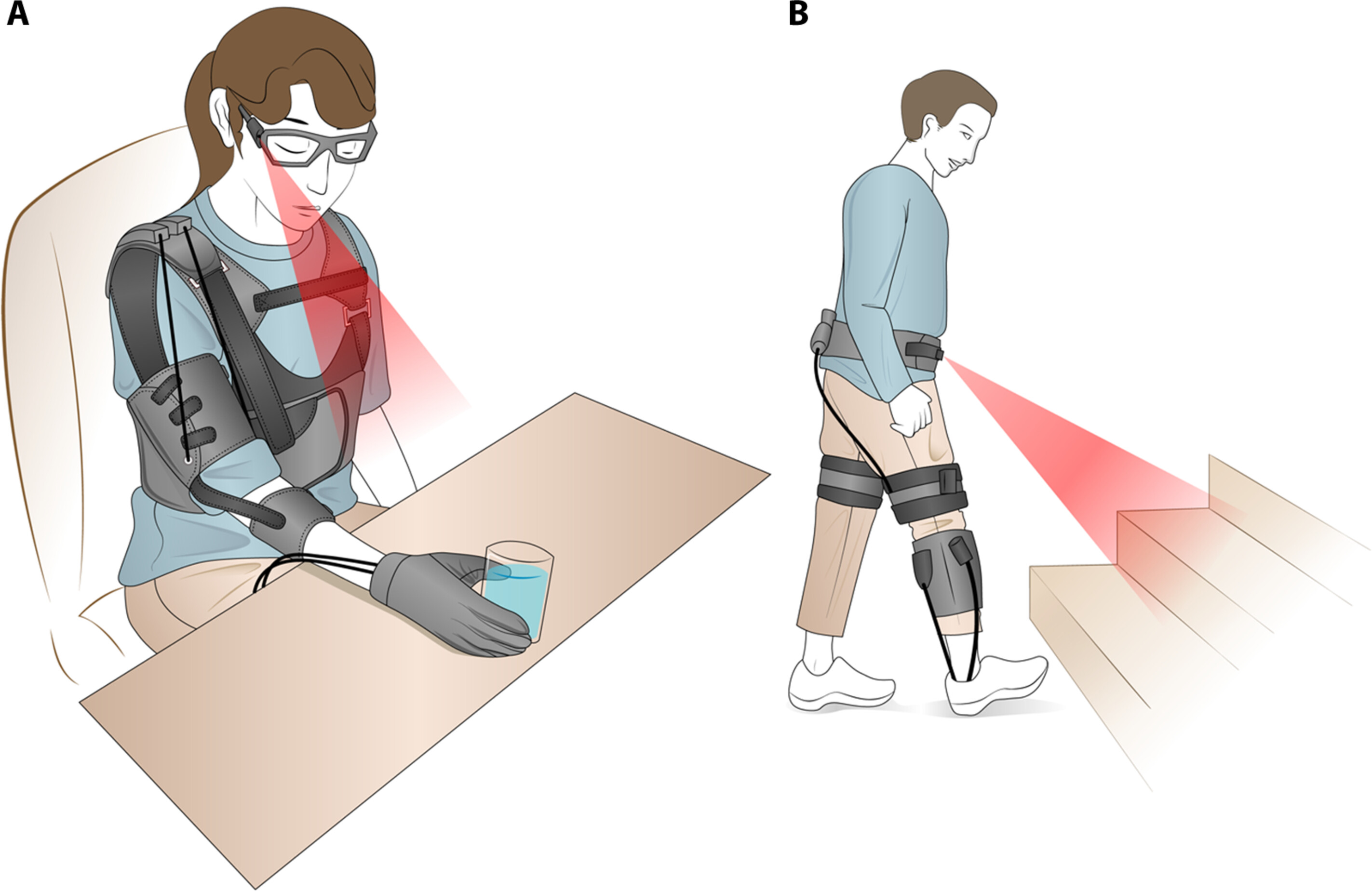 Wearable robots for the real world need vision